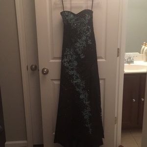 Black formal gown